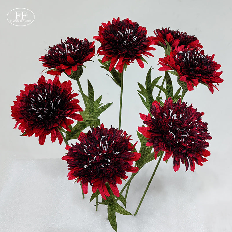 Handmade 10cm Realistic Artificial Cornflowers