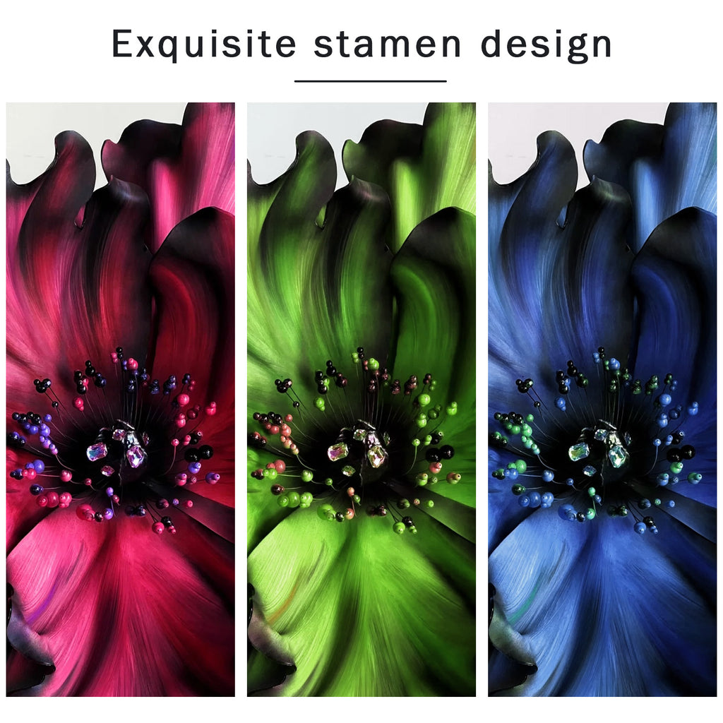 Artificial giant foam paper flowers