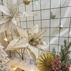 Christmas decoration flower poinsettia