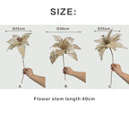 Christmas decoration flower poinsettia