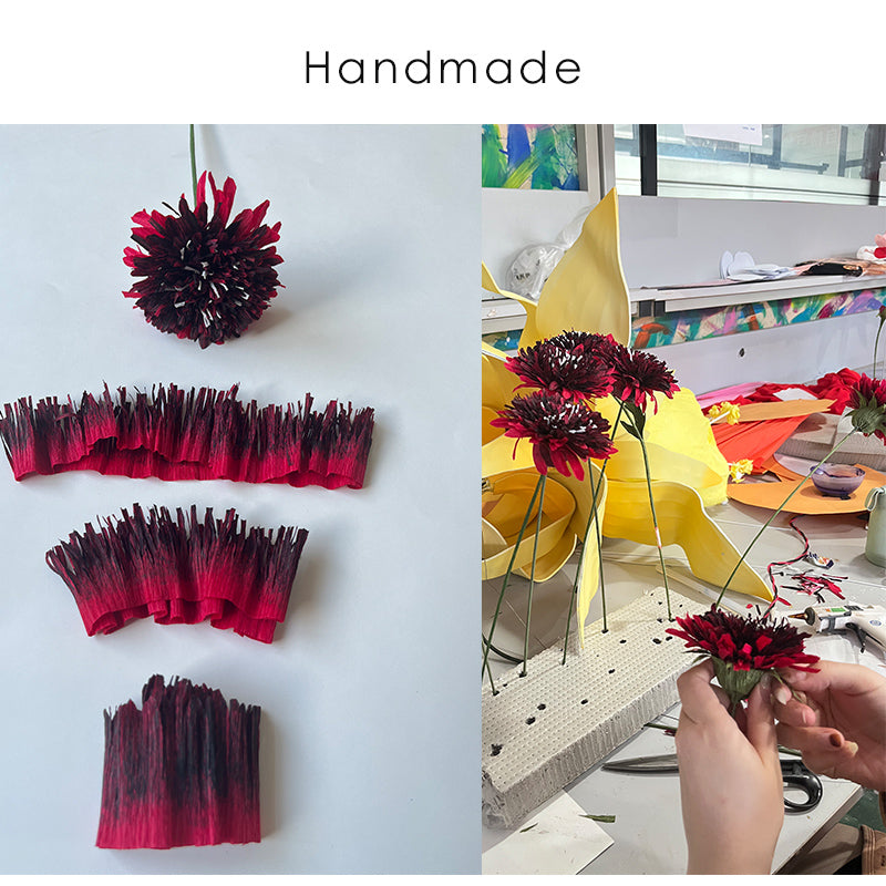 Handmade 10cm Realistic Artificial Cornflowers