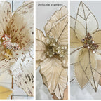 Christmas decoration flower poinsettia